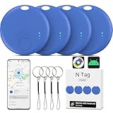 Air Tracker Android, 4 Pack Smart Tracker for Android Schlüsselfinder Key Finder kompatibel...