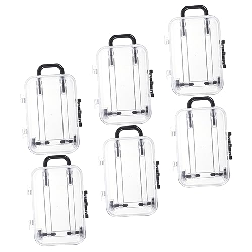 FUNNETOYU 6個ミニスーツケース デザイン 婚式やパーティーに 適な 納ボック