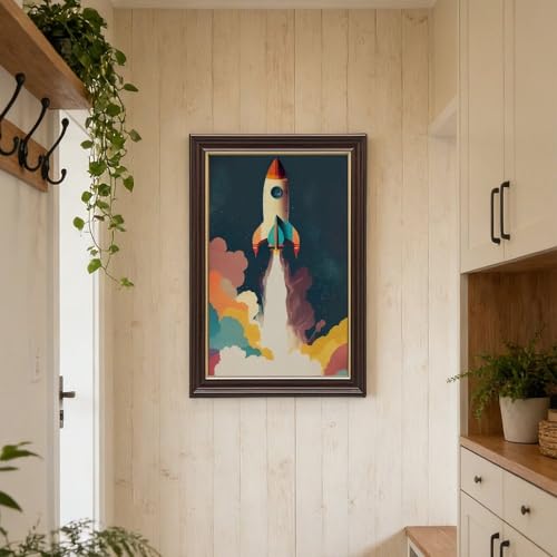 Décoration de chambre d'enfant sur le thème de l'aventure spatiale - 6