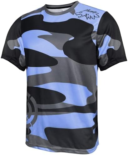 Maillot MTB Hombre Manga Corta Transpirable Camiseta Mountain Bik...