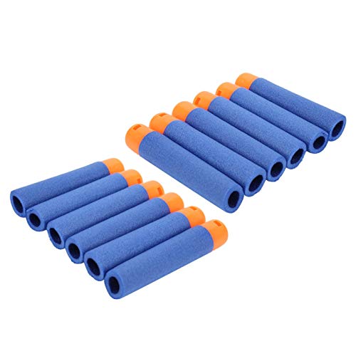 Kid Toy Gun Bullets Balas EVA, 9,5 cm Red Bullets, para jogos de tiro ao ar livre(Big Blue Sniper)