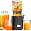 LINKChef Cold Press Juicer Machines, 130mm Diameter and 1.8L Capacity Juicers Whole Fruit and Vegetable, 250W Masticating Slow Juicer with Automatic Cutting, BPA-Free Tritan