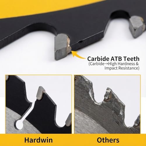 HARDWIN Thin Kerf Carbide Table Saw Blade
