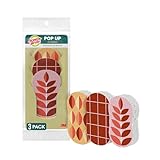 Scotch-Brite Harvest Pop Up Kitchen Sponges, Unique Compressed Kitchen Sponge for Cleaning Gently, Autumn Pattern Dish Sponge That Expands in Water, 3 Scrubbing Sponges