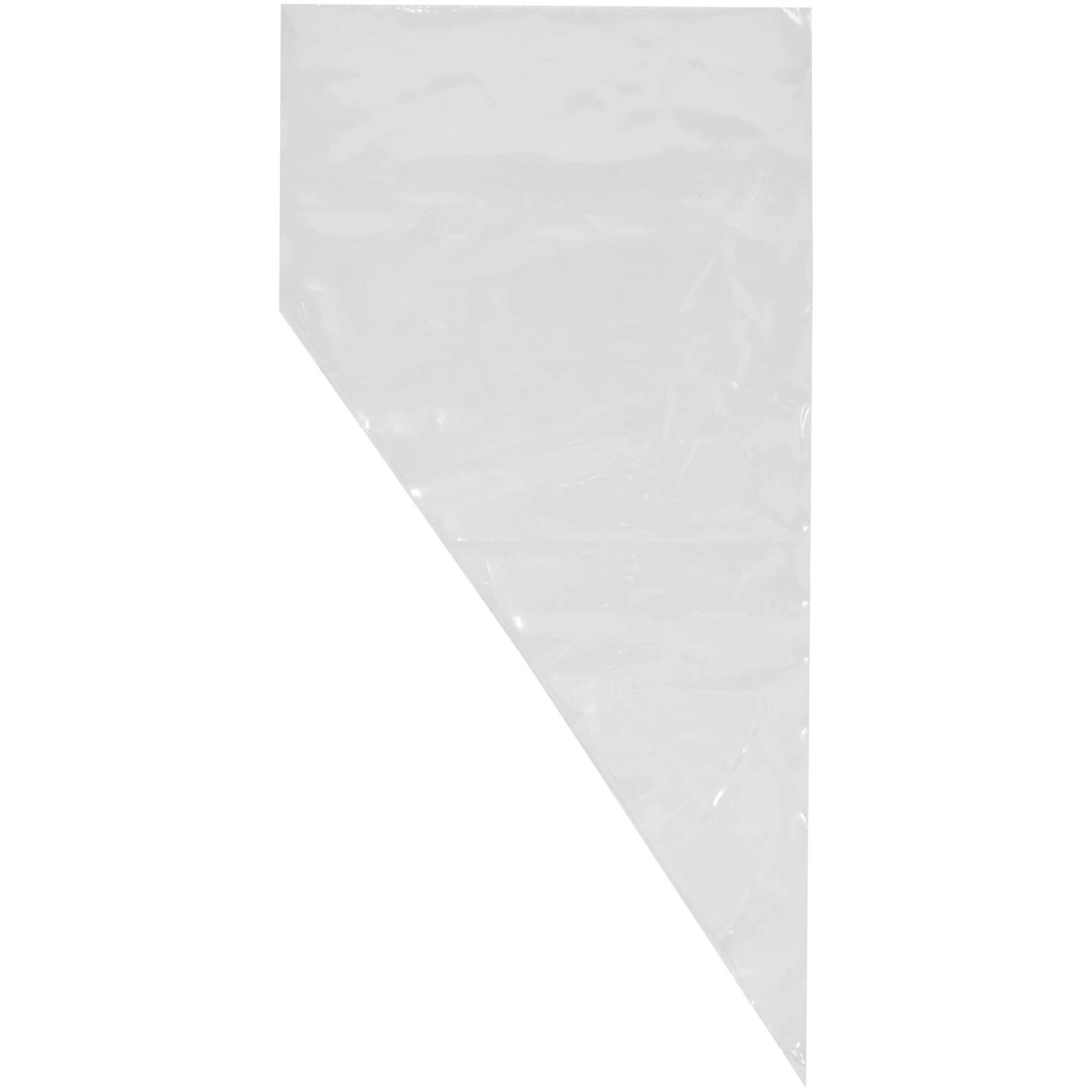 DecoPac 13590 Disposable Pastry Bag 100 Count Spritzbeutel, Kunststoff, Transparent