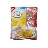 Taj Frozen 20's Meat Samosas 600g Pack Halal Made with Real Ingredients and Authentic Flavours Heat and Eat Pack of 1