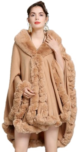 Faux Fur Shawls and Wraps Bridal Ponchos for Women Fur Coat Wedding Party Fur Stole Wraps Evening Dresses Pashmina Cape