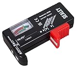 Sealey Multipurpose Battery Tester, AAA, AA, C, D, 9V, 1.5V Button Cell Batteries, Analogue - BT05 - Image 1