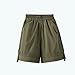 Kids Summer Loose Thin Cargo Shorts Casual Elastic Waist Workwear Bermuda Shorts with Pockets for 2-15 Years