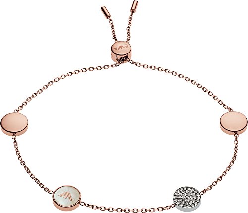 Emporio Armani Armband Für Frauen, 16 Cm Rose Gold Edelstahlarmband, EGS2308221