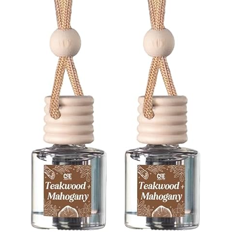 CE Craft Teakwood + Mahogany Car Air Hanging Fragrance Oil Diffuser Cover