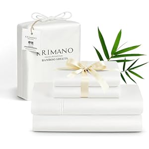 King Size Sheet Set, Viscose Bamboo Sheets for Bed Set 4pcs, 100% Viscose Derived from Bamboo, Hotel Luxury Silky & Cooling for Hot Sleepers, Deep Pocket Up to 17", White 1.white King