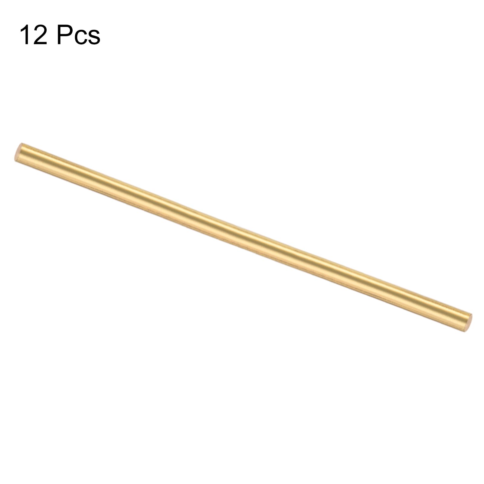 QUARKZMAN Messing Rundstab 4x100mm – 12 Stück, M Produktbild-Vorschau 2