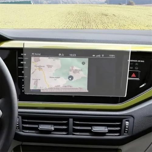 Écran GPS VW Taigo 2022 sans rayures grâce au verre trempé