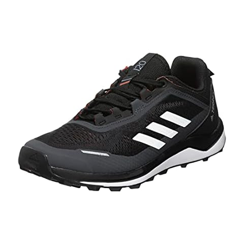 adidas Unisex Terrex Agravic Flow Trail Running Shoe, Negbás Balcri Rojsol, 39 1/3 EU Cover