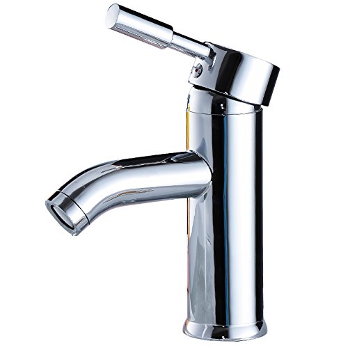Robinet 60 cm tube acier de qualité supérieure et corps cuivre style vintage
