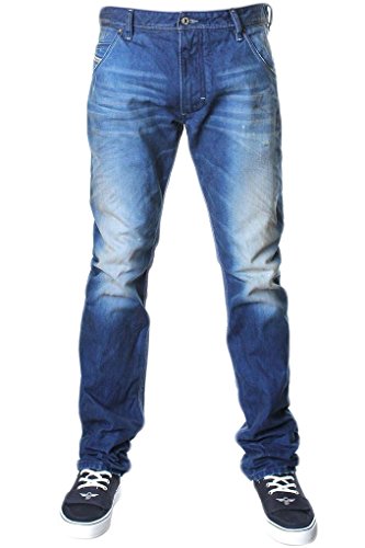 Diesel Men's Krooley Tapered 811P Denim Jeans 30 X 32