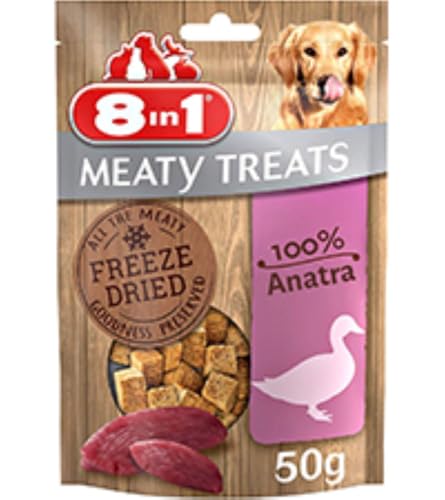 8In1 Meaty Treats Smakołyki dla Psów, Kaczka, 50 g