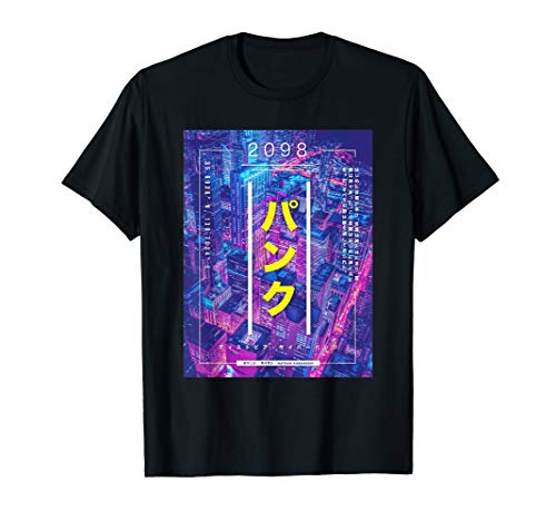 Japanese Cyberpunk Tokyo Streetwear Aesthetic Graphic Tee