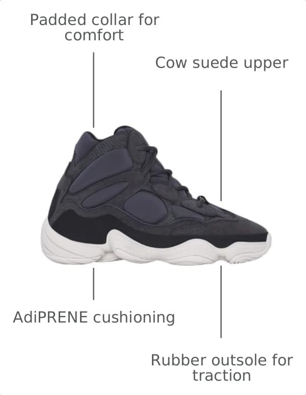 Image of adidas Men's Yeezy 500 Lace Up Sneakers