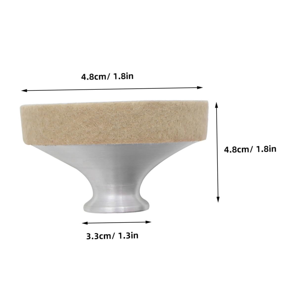 ibasenice Soprano Saxophone Mute Dampener Durable Sax Noise Remove Accessory for Training and Practice Compact Design for Easy Installation for Saxophone Players