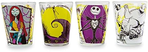 Rick And Morty Mini Glass Set – 4-Pack 1.5oz Cups With Quotes From The Show, Dishwasher Safe
