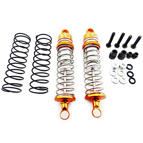 Hot Racing DMD62DP03 Aluminum 62mm Threaded Shocks (2) - Dromida 1/18 Assembled