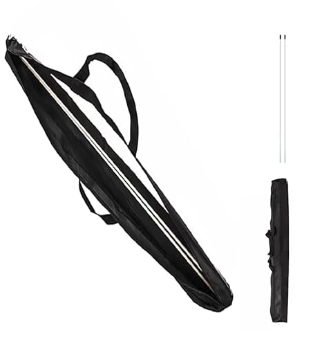 Wuchieal Dance Wings worship flag Color Guard Flag,banderas de danza cristiana,Praise Dance Flag for Worship Dance 1 Piece black bag (2 Rods+ 1 Black Bag)