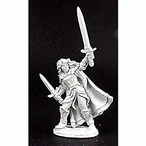 Reaper MiniaturesAisha, Female Warrior #02979 Dark Heaven Unpainted Metal