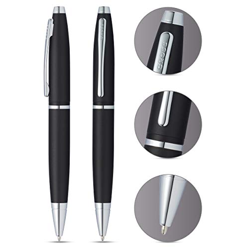 Image of Cross Calais Matte Black Ballpoint Pen without Gift Box (AT0112S-14)