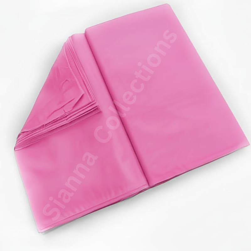 Image of Premium Plain Cotton Costume Lining Dress Fabric 34 inch Wide, Best Material - Pink Color - 3 Meter Pack