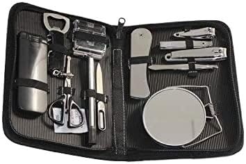 Kit de manucure de voyage complet avec coupe-ongles et miroir pour enfant