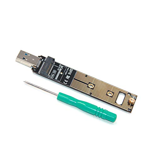 Adaptador USB 3.1 NVME M.2 SSD 10 Gbps tipo A miniatura 1