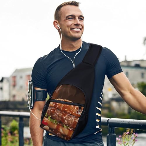 Bolso tipo bandolera casual para viaje y senderismo unisex miniatura 3