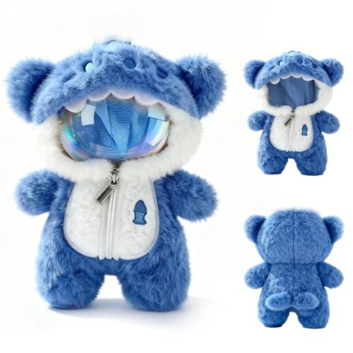 VPDSLABUBU Shark Clothes for Dolls,1-Piece Marine-Themed Costume Accessory, Compatible 6.7 Inch(17cm ) Doll, Personality Adorable Dolls Clothes Accessories (Shark-Blue)
