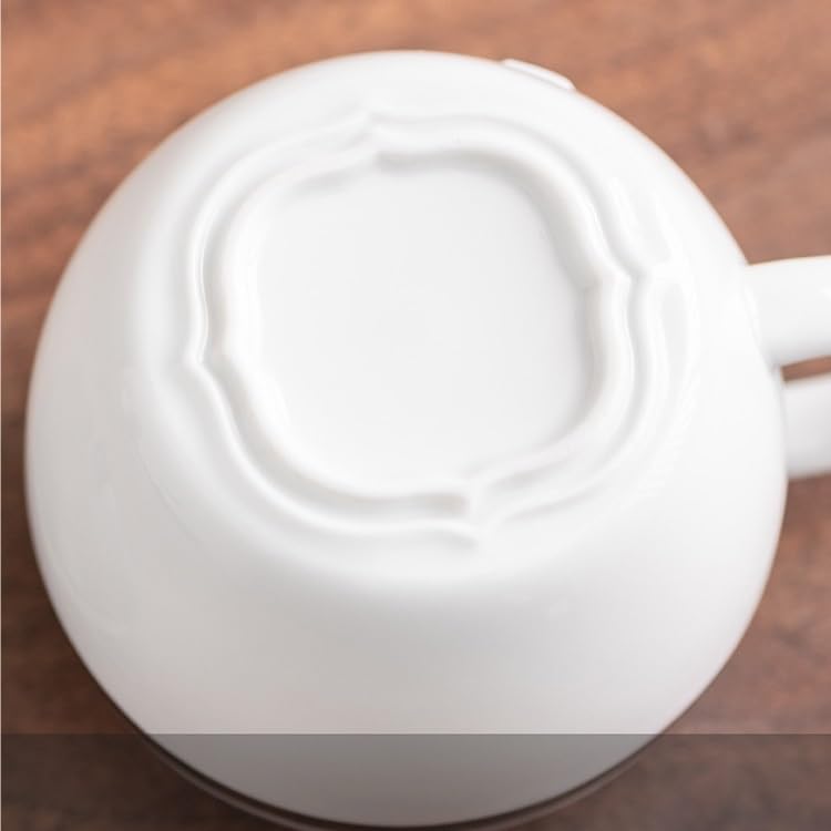 Tasse à thé Tasse à thé filtrante Chevalerie, tasse de séparation de thé, tasse de bureau, tasse en céramique avec couvercle Récipient de trempage