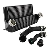 PKSABB Intercooler Pipe Kit Charge Boost Pipe Turbo compatible with X5 E70 LCI 09-13; X6 E71 35i 09-14 3.0L Engine