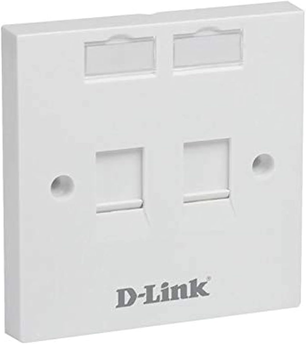 Cat 6 UTP Face Plate - NFP-0WHI21