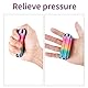 Tangdudu Little Ouchies Pain Fidget, Spiky Grippie Stim Keychain, Portable Pocket Mini Fidget Toys Erwachsene, Anxiety Relief Anti Stress Spielzeug für Kinder und Erwachsene (2pcs)