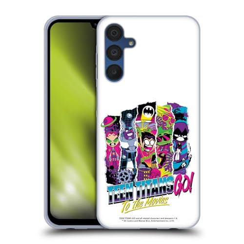 Carcasa Samsung Galaxy A15 Teen Titans Go funda flexible contra arañazos cotidianos
