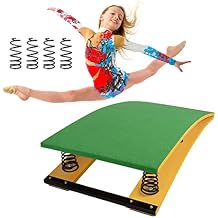 Gymnastics Springboard Junior Vault Gymnastics Springboard Kids - Non-Slip Pad, School Home Playroom Training Springboards - Perfect For Teen Little Girl Gymnast - Enhance Skills With This Spring Boar
