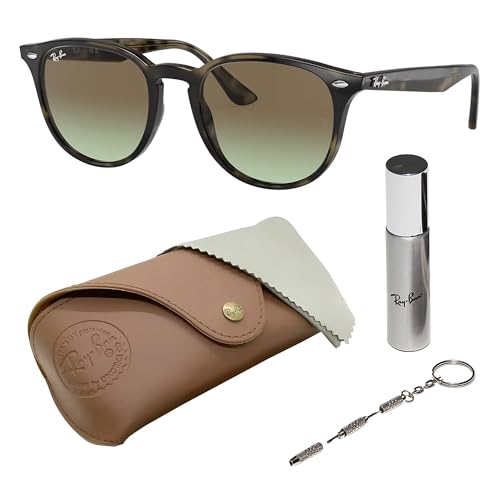 Image of Ray-Ban RB4259 Phantos Shaped Sunglasses for Men & Women with Official RAYBAN Eyewear Kit