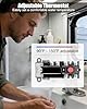 RV Water Heater Electric Conversion Converts RV LP Gas Water Heater to 120V Electricity, 6 Gallon Capacity Hot Water Hybrid Heat Kit Fit for Suburban Atwood Water Heater
