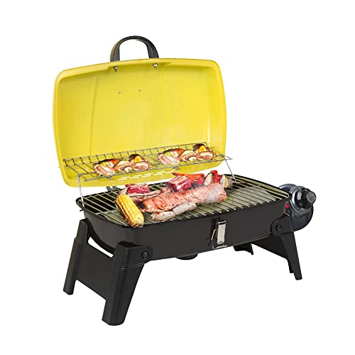 CAMPLUX Portable Gas Grill 189 Square Inches, Small Propane Grills