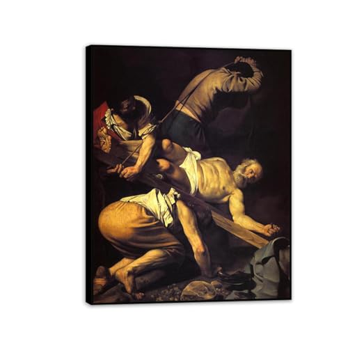 Reproductions de Peinture sur Toile Caravage Décoration Murale Salon 40x50