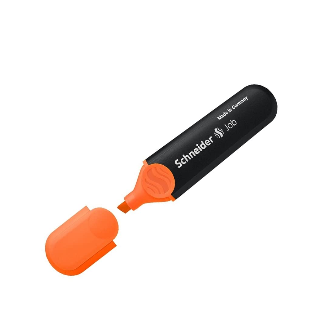 Schneider Writing Instruments Highlighter Job, Refillable, Orange, Pack of 1