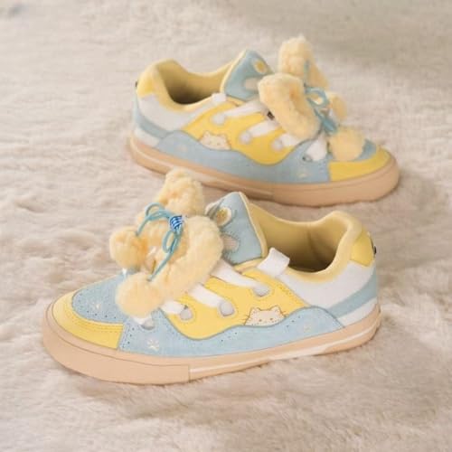 Cloud Soft 2025 Cute Color-Block Athletic Sneakers | Comfortable & Stylish | Perfect for Casual Outfits and Everyday Wear4