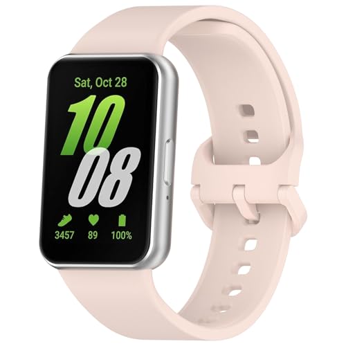 Image of Tobfit Strap Compatible for Samsung Galaxy Fit 3 (Watch Not Included), Flexible Premium Adjustable Watch Band for Galaxy Fit3 2024 SM-R390 Men & Women