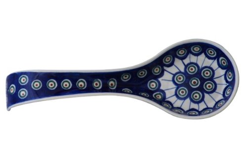 Repose cuillère de table en céramique Bunzlauer motif 8 pour cuisine soignée