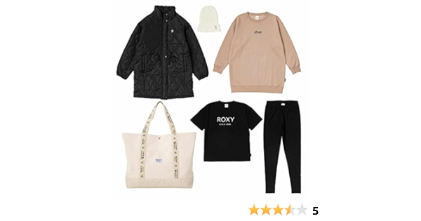 Amazon | [福袋] 2023年 ロキシーレディースウェア ROXY HAPPY BAG